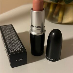 MAC Cosmetics Lipstick in Fleshpot - a nude pinkish